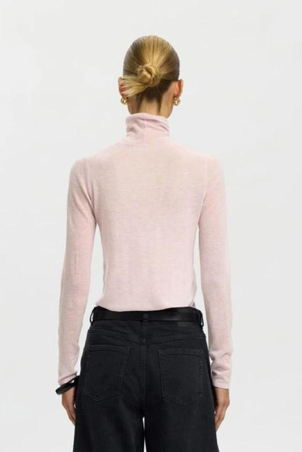 Wendy Wool Knit Roll Neck - Winsome Orchid - Image 2