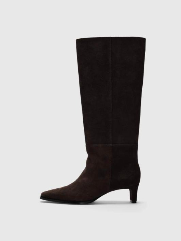 Olivia Suede High Boot - Delicioso - Image 1
