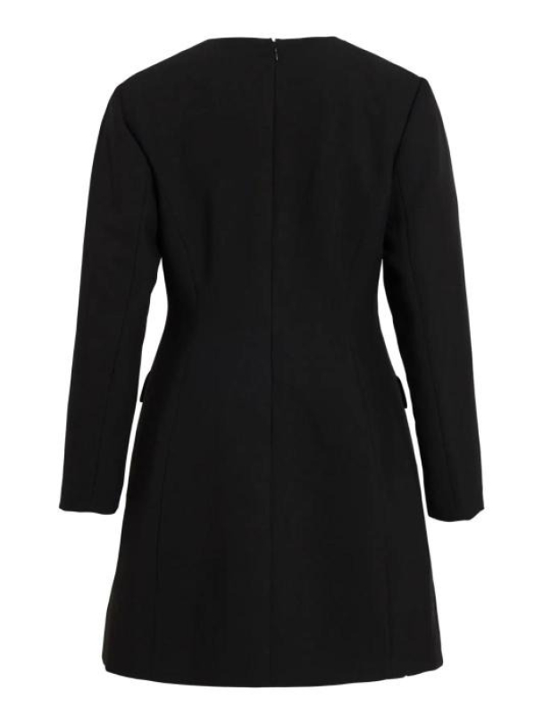 Rourae V-neck Short Dress - Meteorite - Image 3