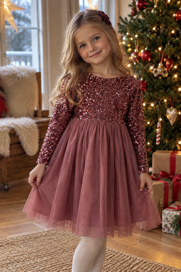 Lottie paljettkjole - Image 1