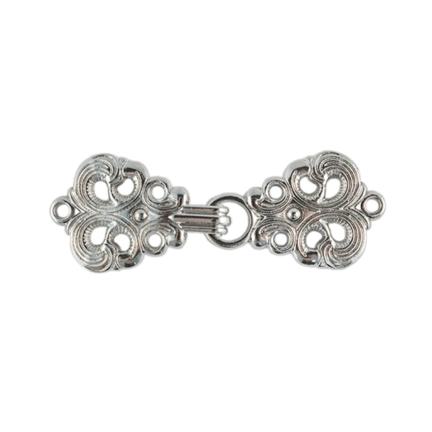 Hekte – Tradisjonell 60mm – Sølv
