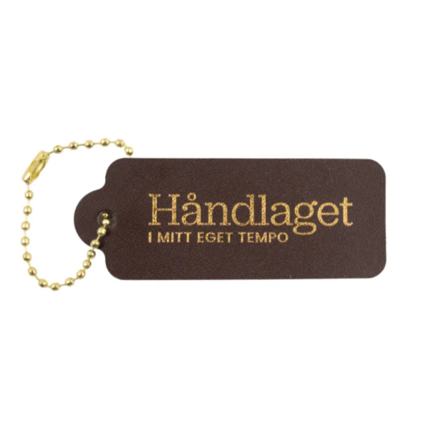 Skinnmerke Brun Håndlaget tempo