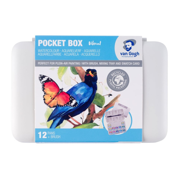 Van Gogh Akvarell Pocketbox Sett – Vibrant colours - Image 1