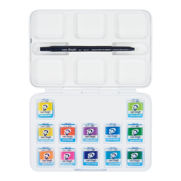 Van Gogh Akvarell Pocketbox Sett – Vibrant colours - Image 2