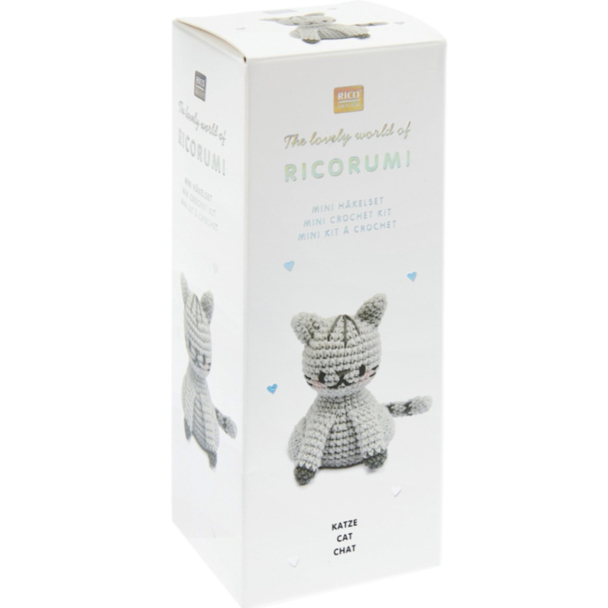 Ricorumi Mini Easy Crochet Kit "Katt" - Image 1