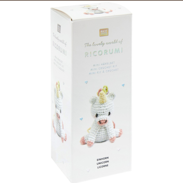 Ricorumi Mini Easy Crochet Kit "Unicorn" - Image 1