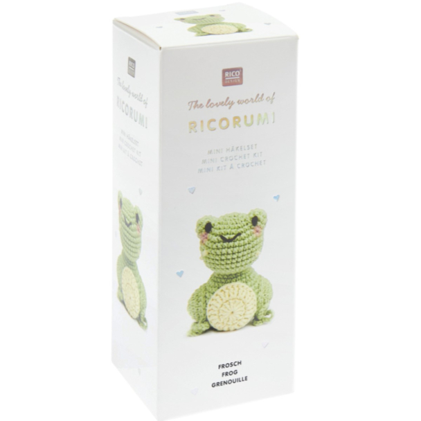 Ricorumi Mini Easy Crochet Kit "Frosk" - Image 1