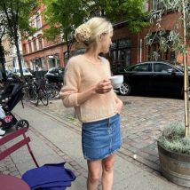 Cumulus O-neck Bluse - mohair ed. 