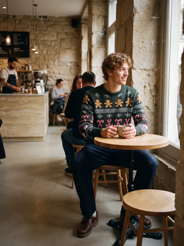JJXMAS SANTA KNIT CREW NECK - Image 5