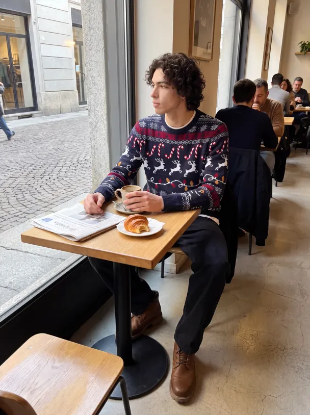 JJXMAS SANTA KNIT CREW NECK - Image 4