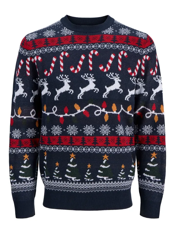 JJXMAS SANTA KNIT CREW NECK - Image 2