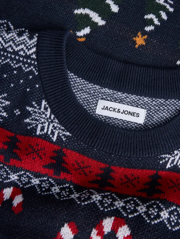 JJXMAS SANTA KNIT CREW NECK - Image 3