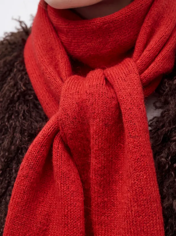 PCKOMMA TRIANGLE SCARF NOOS BC - Image 4