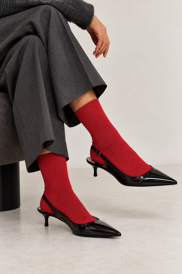 PCSEBBY GLITTER LONG SOCKS NOOS BC - Image 1