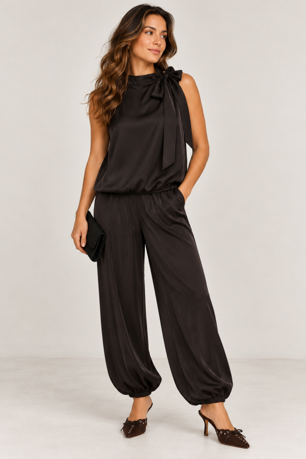VMMIRO SL TIE TOP WVN - Image 1