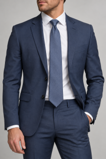 Stilren modell i blå dress.png