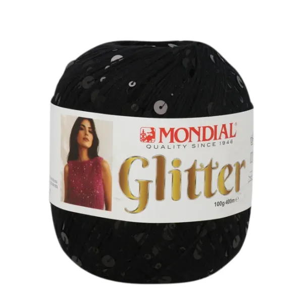 Lane Mondial Glitter svart 241