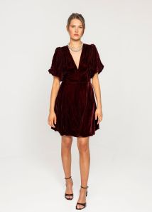 Blake Dress Velvet Bordeaux 1.jpg