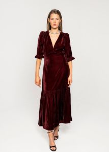 Ophelia Dress Velvet Bordeaux 1.jpg