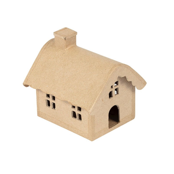 Decopatch Pappmaché – 12×10,5x11cm – Hus