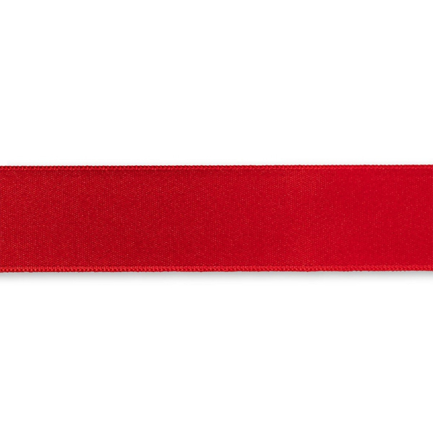 Satinbånd 25mm 3m – Rød