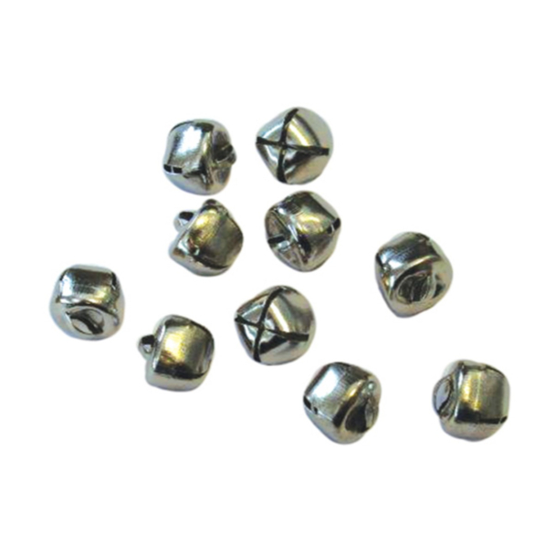 Bjeller Sølv – 15mm – 8stk