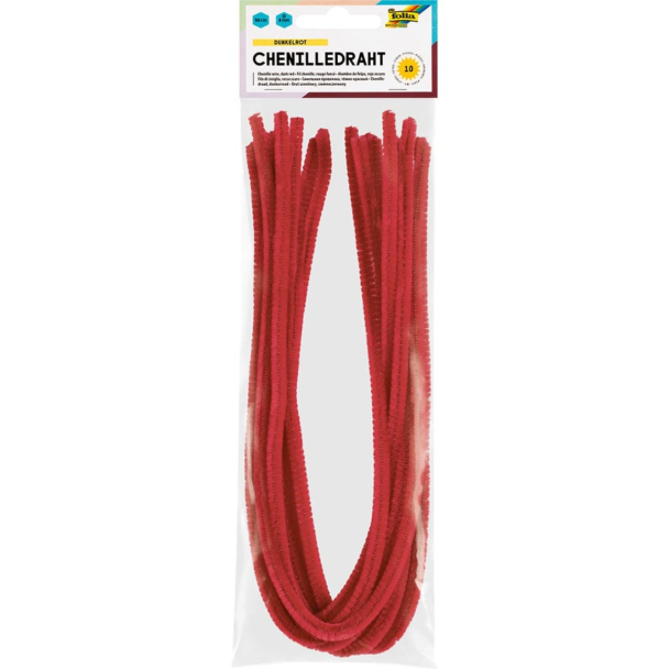 Folia Piperensere 50cm 10stk – Mørk rød