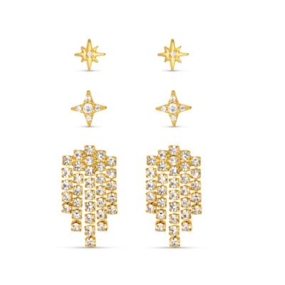 Statement Waterfall Earring Pack 