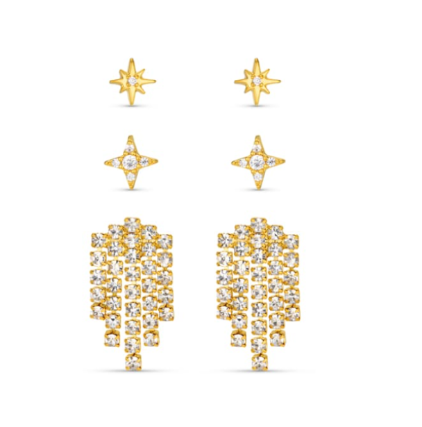 Statement Waterfall Earring Pack  - Image 1