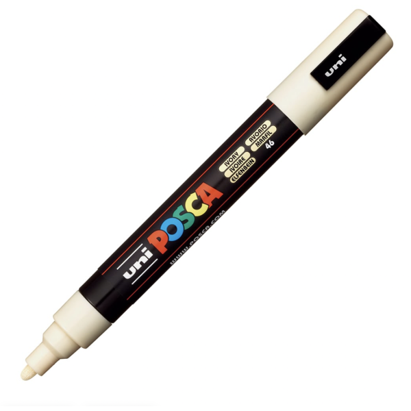 Uni POSCA PC-5M - 46 ivory