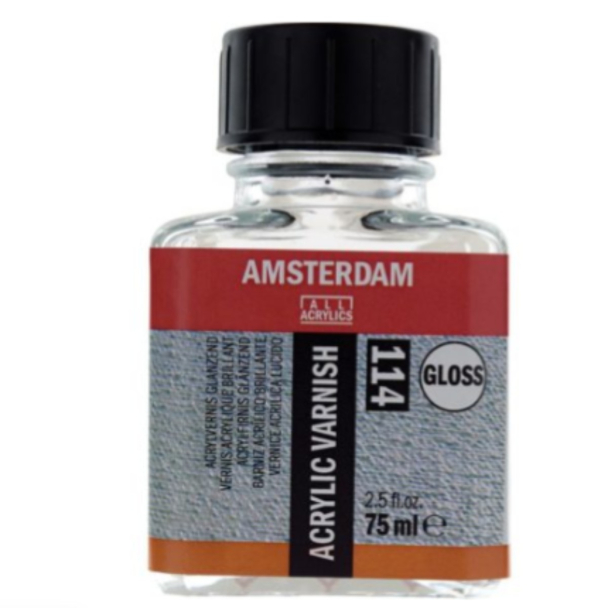 Amsterdam Acrylic Varnish Glossy 114 – 75ml