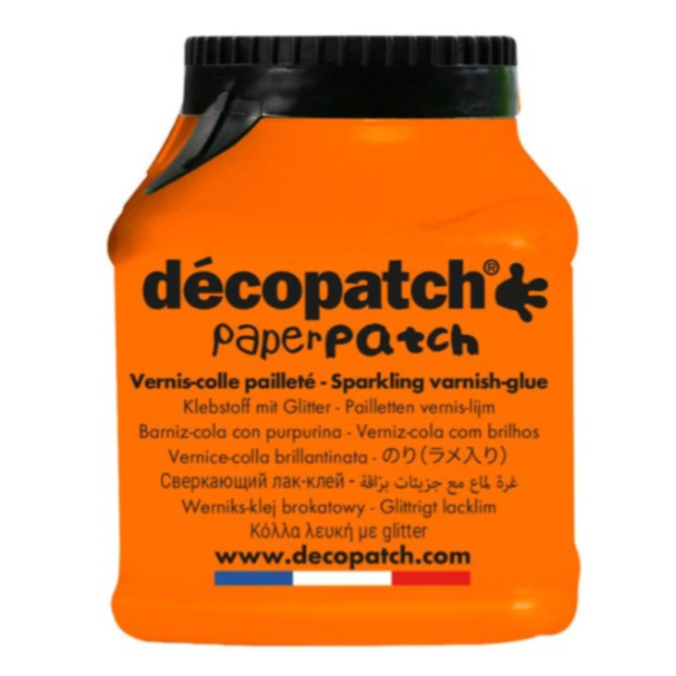Decopatch Decoupagelakk 150ml – Glitter