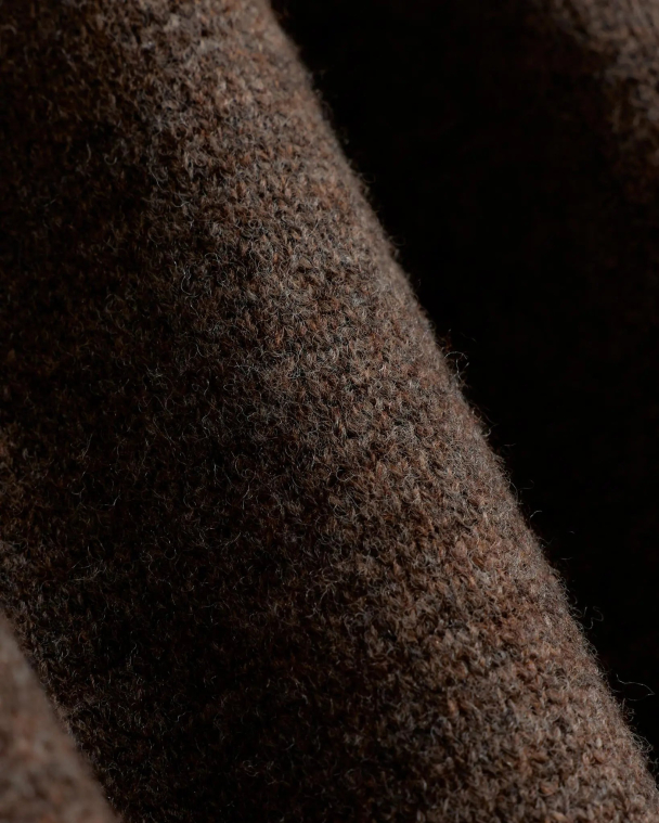 Serge Merino Pants - Brown Melange - Image 3