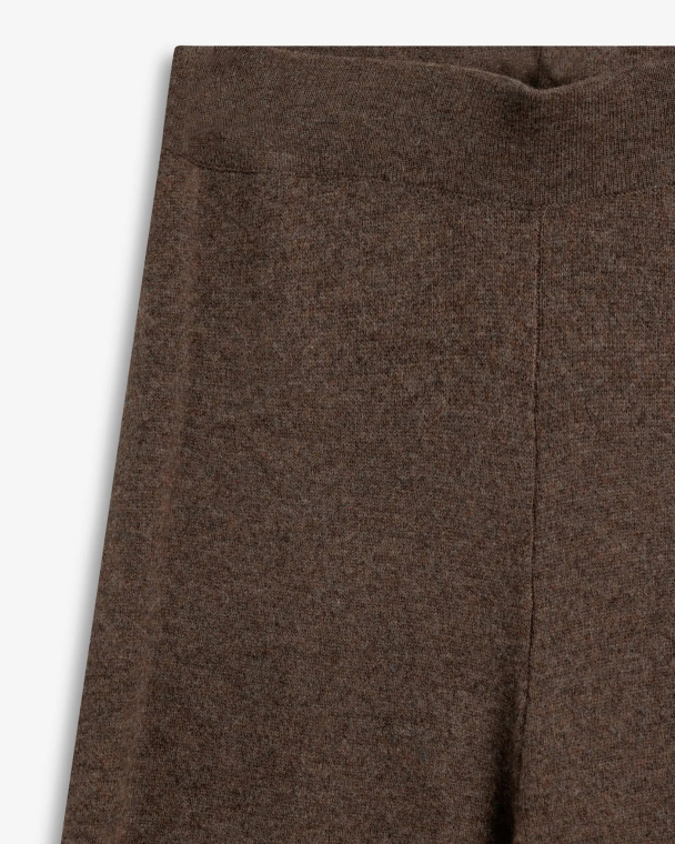 Serge Merino Pants - Brown Melange - Image 2