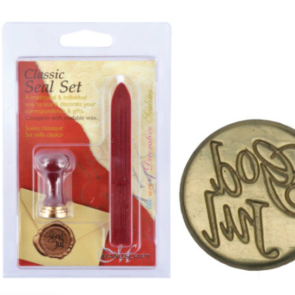 Manuscript Wax Sealing Stempelsegl Sett – God jul