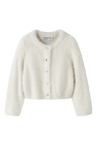 NMFrevera Cardigan Offwhite