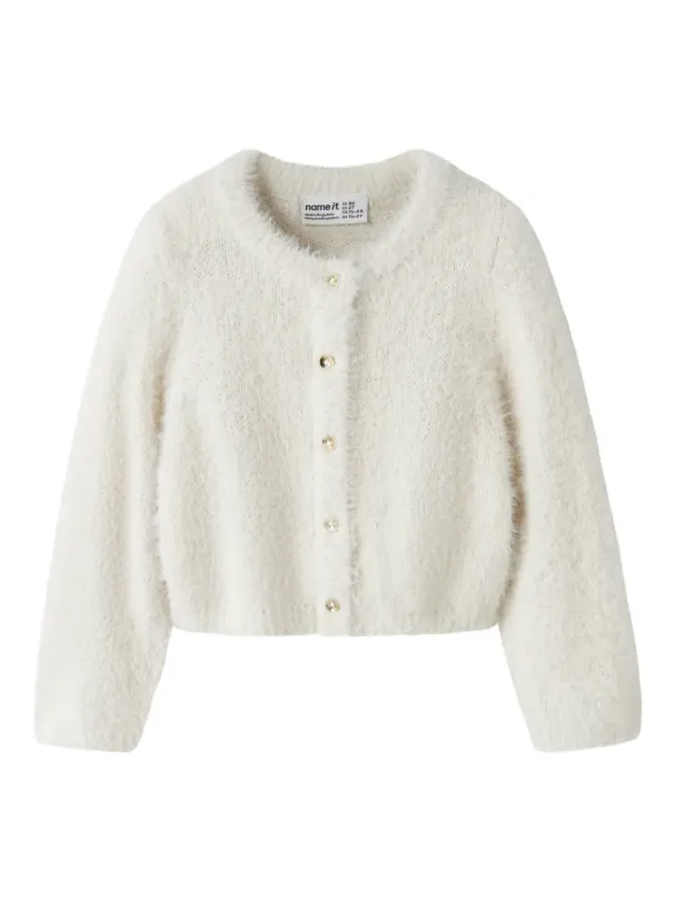 NMFrevera Cardigan Offwhite - Image 1