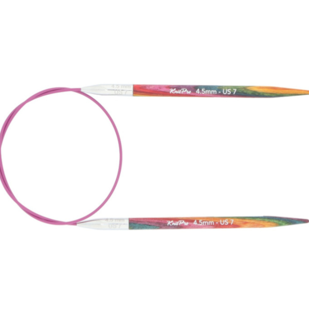 Symfonie 2, 40 cm, 4.5 mm - Rundpinner i bjørk