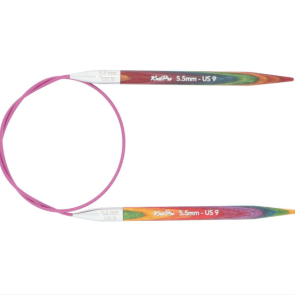 Symfonie 2, 40 cm, 5.5 mm - Rundpinner i bjørk