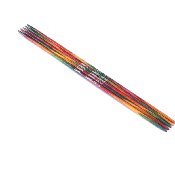 Symfonie 2, 15 cm, 2.5 mm - Strømpepinner i bjørk