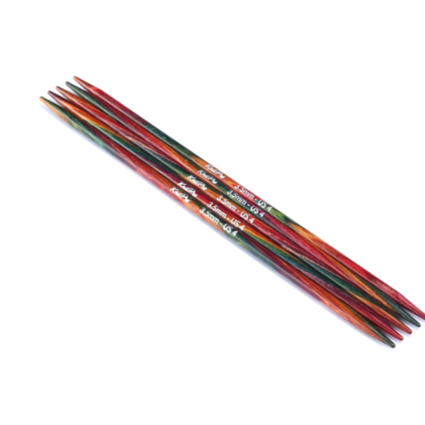 Symfonie 2, 15 cm, 3.5 mm - Strømpepinner i bjørk