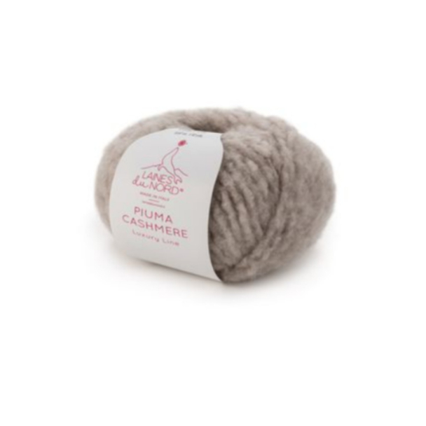 Piuma Cashmere - M2 - Beige Melert - Image 2
