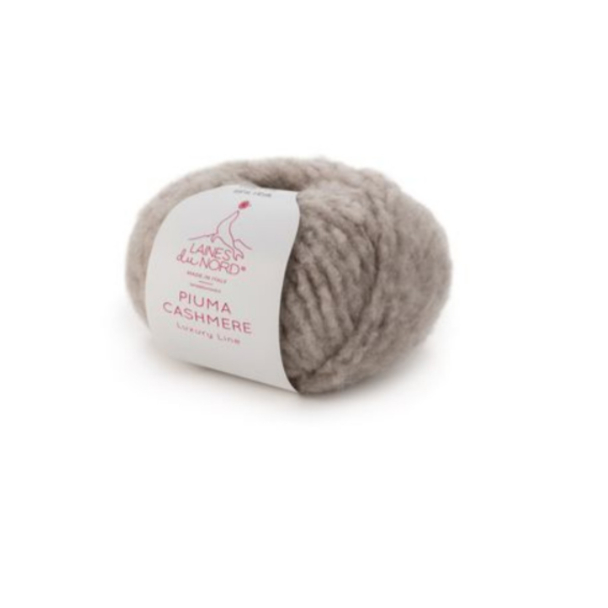 Piuma Cashmere - 29 - Mørk Brun Melert - Image 2