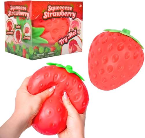 JUMBO STRAWBERRY XL SQUISHY