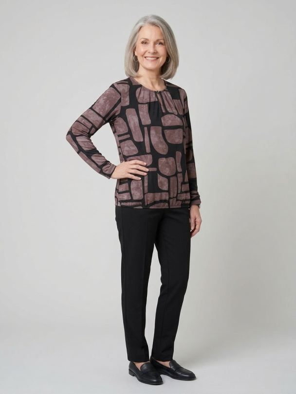 Topp Brun/svart Mix 40074 - Image 1
