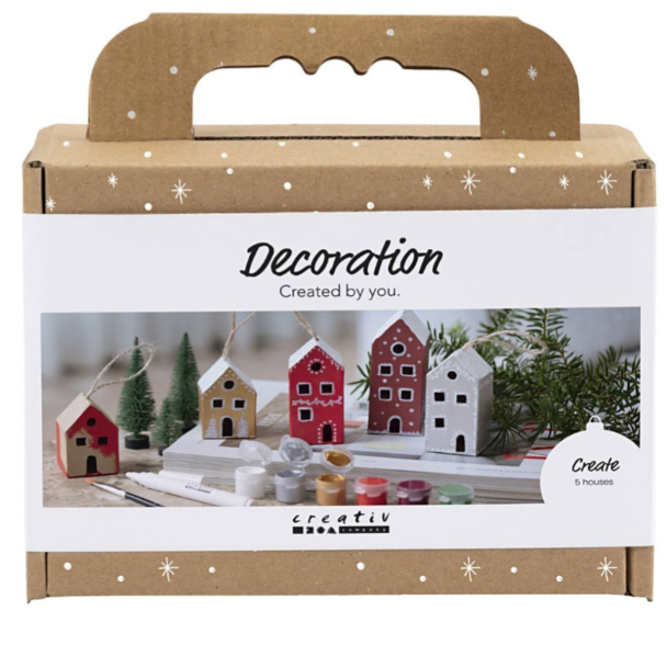 Mini DIY Kit Dekorasjon - Hus - Image 1