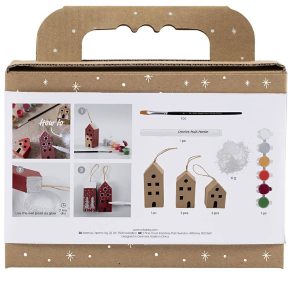 Mini DIY Kit Dekorasjon - Hus - Image 2