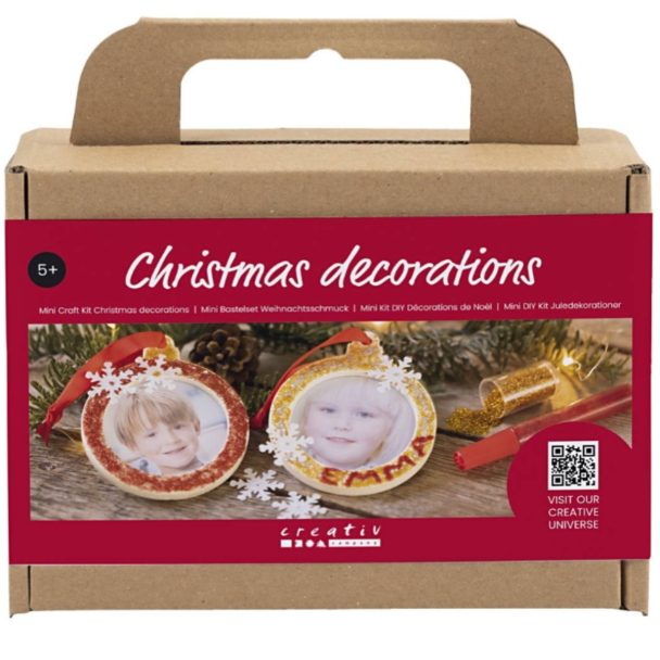 Mini DIY Kit - Julepynt med bilder - Image 1