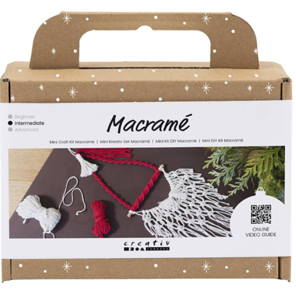 Mini DIY Kit Makramè - Julenisse - Image 1