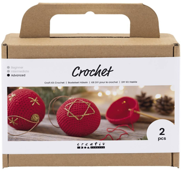 DIY Kit Hekling - Julekuler - Image 1
